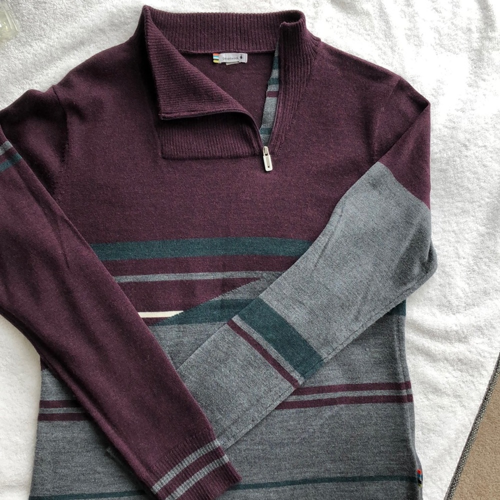 Smartwool zipper neck sweater